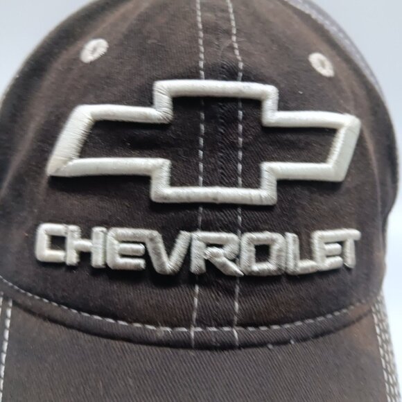 Chevrolet Hat Cap StrapBack Chevy Truck Logo GM Official Licensed Product Read - Picture 2 of 10